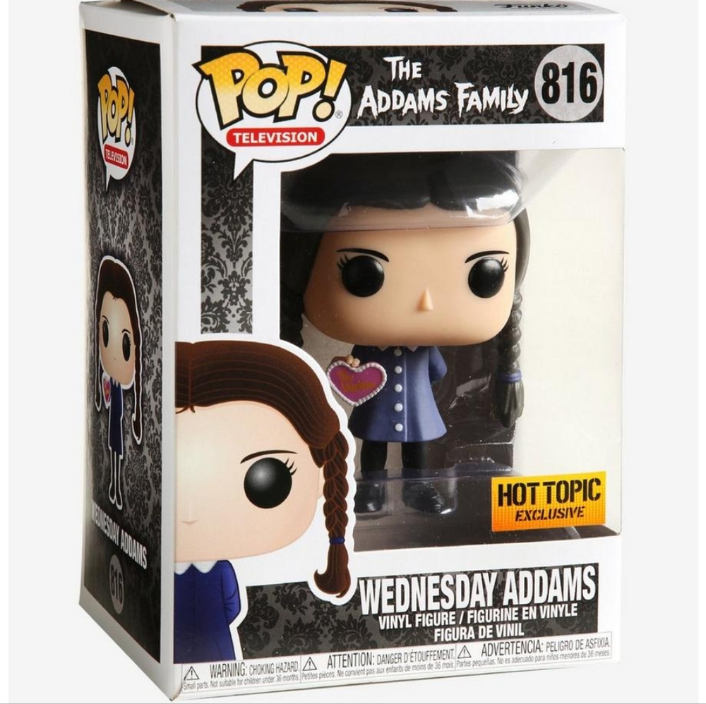 NIB NWT Rare Wednesday Addams Funko POP